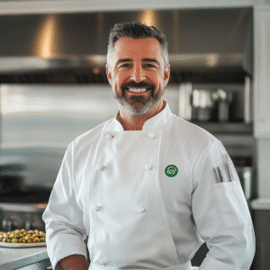photo of chef Abram